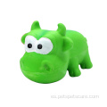 Pig Cartoon Chew Juguete de goma de goma Soundy Toy